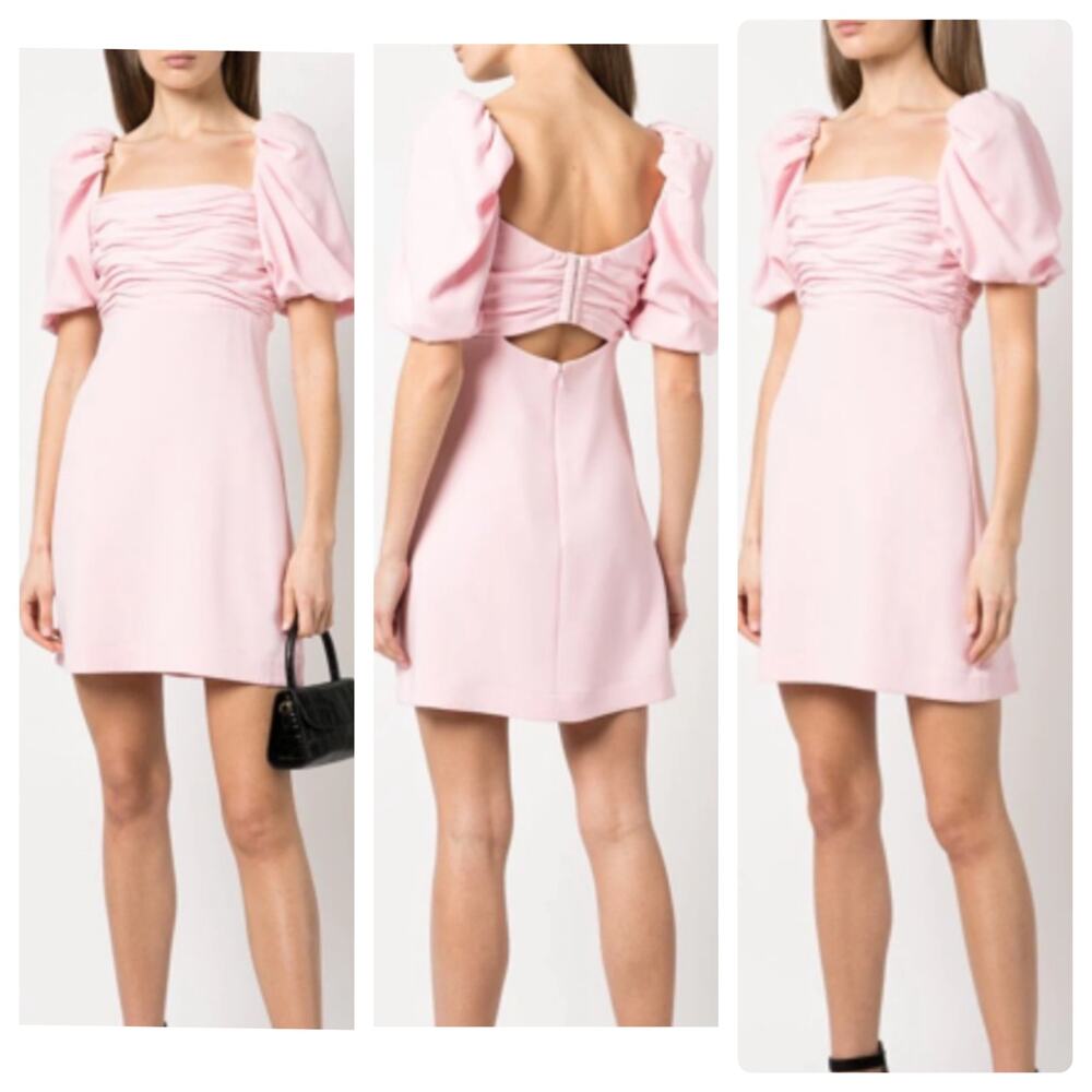 cinq a sept odele mini dress pink quartz size 2 C6